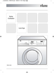 FAURE FWH 6146 Notice D'utilisation