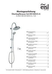 eisl DX1005CS-A Instructions De Montage