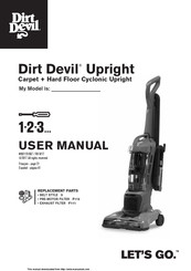 Dirt Devil UD70174 Guide D'utilisation