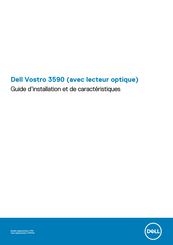 Dell Vostro 3590 Guide D'installation Et De Caractéristiques