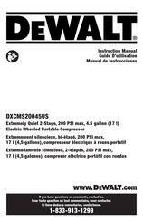 DeWalt DXCMS20045US Guide D'utilisation