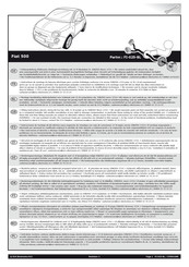 ECS Electronics FI-025-BL Instructions De Montage