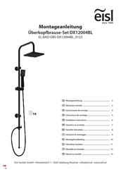 eisl DX12004BL Instructions De Montage