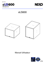 Nexo eLS600 Manuel Utilisateur