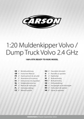 Carson Volvo A40G Avertissement De Sécurité