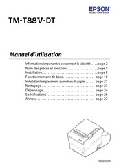 Epson TM-T70II-DT Manuel D'utilisation