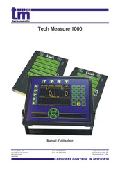 TM Tech Measure 1000 Manuel D'utilisateur