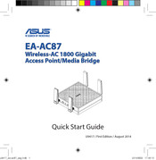 Asus EA-AC87 Guide De Démarrage Rapide