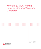 Keysight 33210A Guide D'utilisation