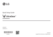 Lg UltraGear 49GR85DC Guide D'installation Rapide