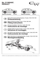 ConWys AG 21180540C Instructions De Montage