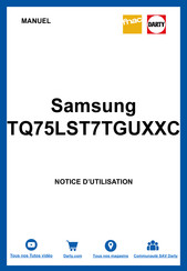 Samsung TQ75LST7TGUXXC E-Manual