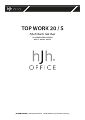 hjh OFFICE TOP WORK 20/S 608940 Instructions De Montage