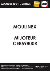 Moulinex cookeo+ CE859800R Mode D'emploi