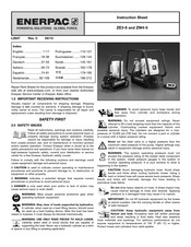 Enerpac ZE3320SB Manuel D'instructions