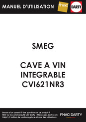 Smeg CVI621NR3 Mode D'emploi