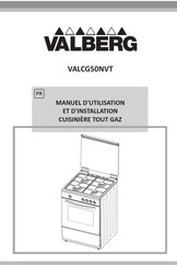 VALBERG VALCG50NVT Manuel D'utilisation Et D'installation