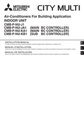 Mitsubishi Electric CITY MULTI CMB-P-NU-KA1 Manuel D'installation