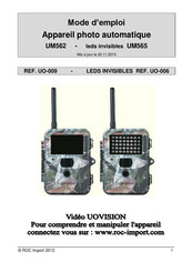 Uovision UM562 Mode D'emploi