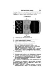 Behringer DR600 Mode D'emploi