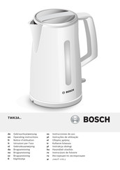 Bosch TWK3A017 Notice D'utilisation