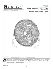 Utilitech SFC1-500B Instructions