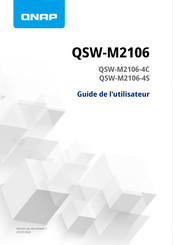 QNAP QSW-M2106-4S Guide De L'utilisateur