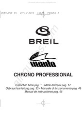 BREIL Manta OS80 Mode D'emploi