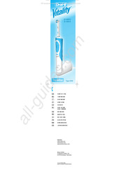 Braun Oral-B Vitality D 12523 Mode D'emploi