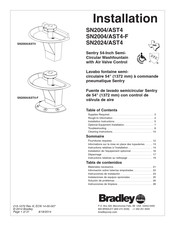 Bradley Sentry SN2024 Installation