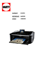 Canon PIXMA MG5300 Serie Manuel En Ligne