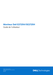 Dell E2725H Guide De L'utilisateur