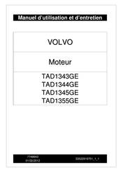 Volvo TAD1345GE Manuel D'utilisation Et D'entretien