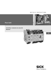 SICK Flexi Soft FX3-MOC0 Notice D'instructions