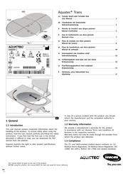 Invacare Aquatec Trans Manuel D'utilisation