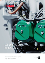 Rotax 912 UL Manuel D'opérateur