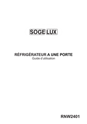 SOGELUX RNW2401 Guide D'utilisation