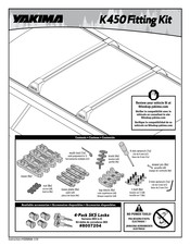 Yakima K450 Instructions De Montage