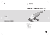 Bosch GWS 26-230 Professional Notice Originale