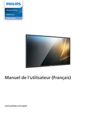 Philips 32BDL4650D Manuel De L'utilisateur