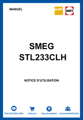 Smeg STL233CLH Notice D'utilisation