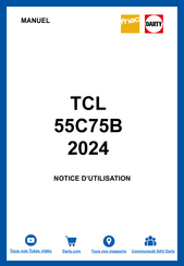 Tcl 55C75B Manuel