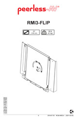 peerless-AV RMI3-FLIP Mode D'emploi