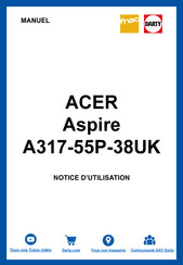 Acer Aspire 3 17 A317-55P Manuel D'utilisation