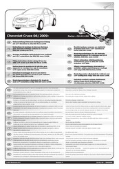 ECS Electronics CH-011-DH Instructions De Montage