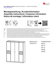 Rauch Ticao AG503.49T1 Notice De Montage