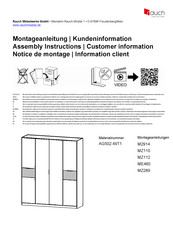 Rauch Ticao AG502.49T1 Notice De Montage