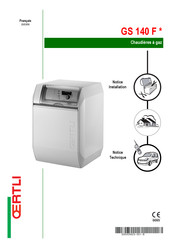 OERTLI GS 147 F Notice Installation