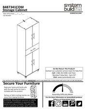 System Build 8487341COM Instructions De Montage