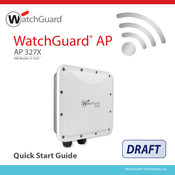 WatchGuard Technologies O-105E Guide De Démarrage Rapide